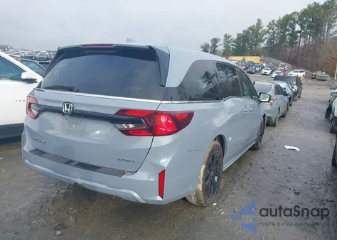 2025 Honda Odyssey Sport-L z USA, uszkodzony, nr VIN 5FNRL6H75SB059231